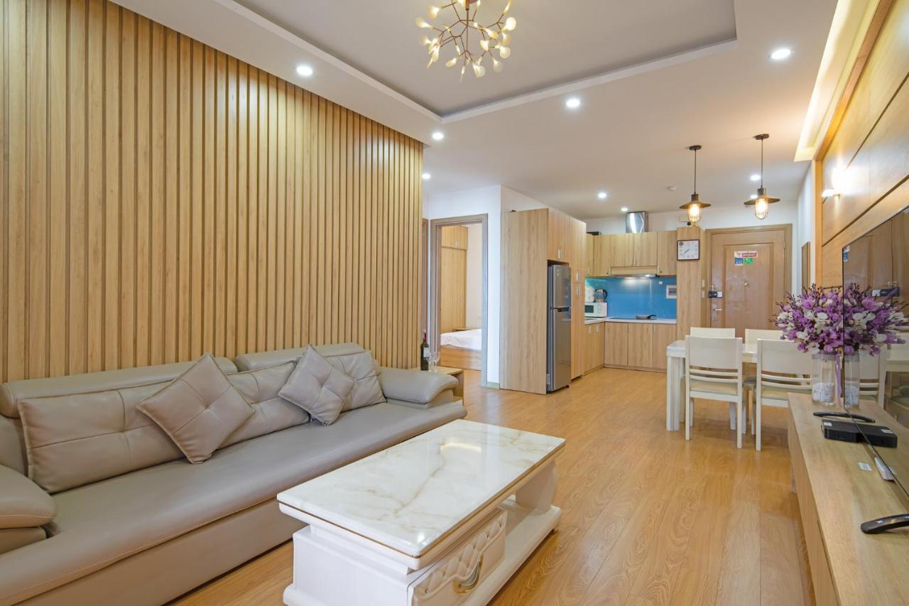 Md Ocean Apartment Da Nang Bagian luar foto