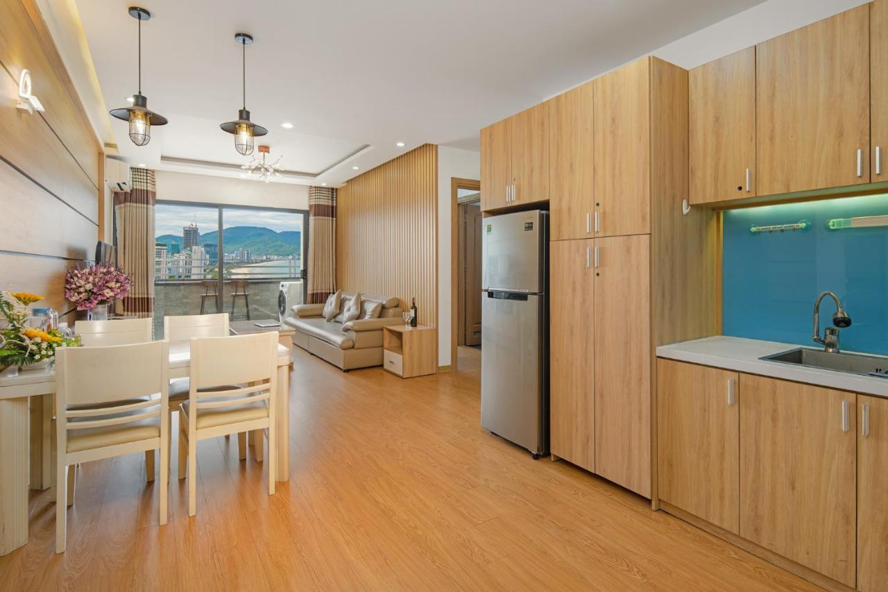 Md Ocean Apartment Da Nang Bagian luar foto
