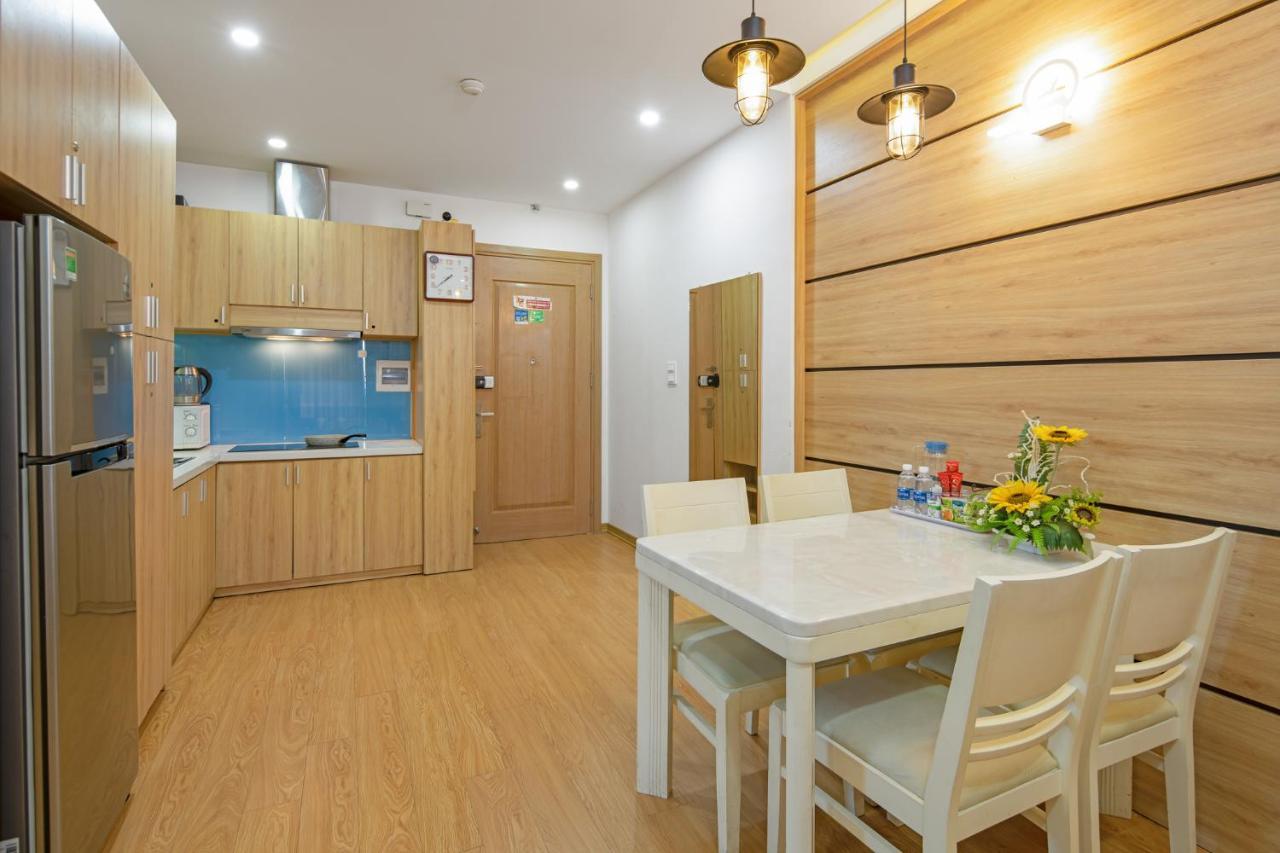 Md Ocean Apartment Da Nang Bagian luar foto