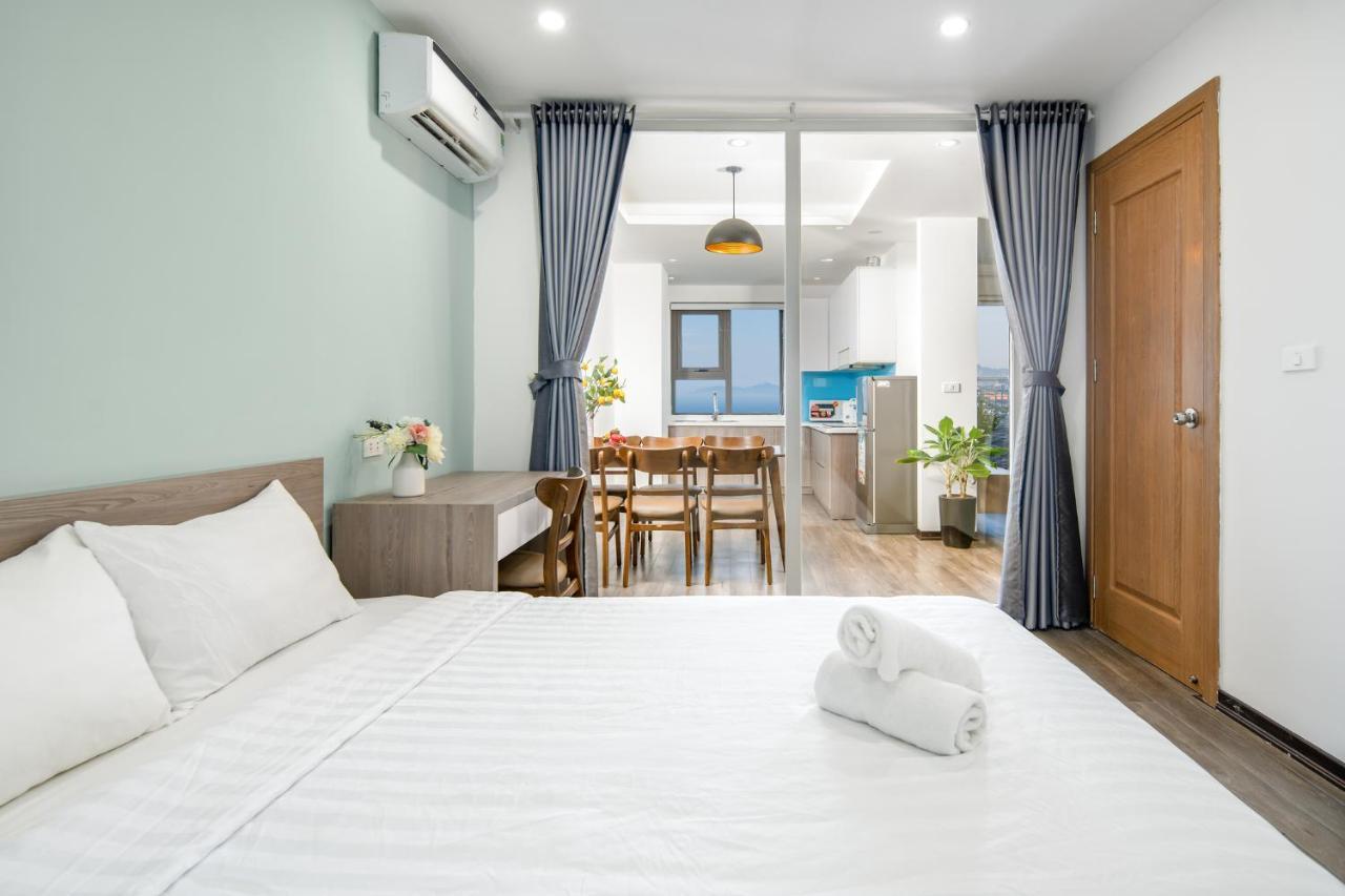 Md Ocean Apartment Da Nang Bagian luar foto