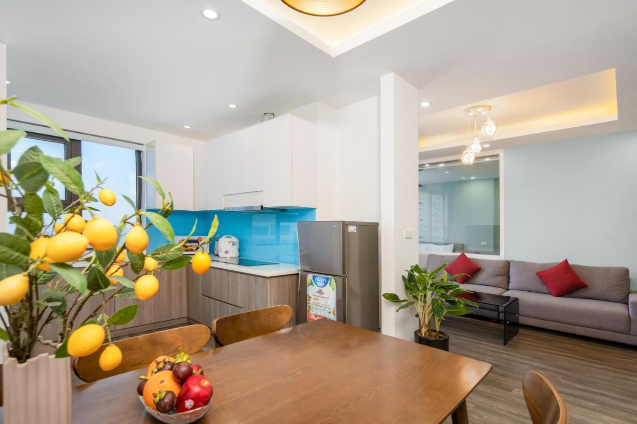 Md Ocean Apartment Da Nang Bagian luar foto