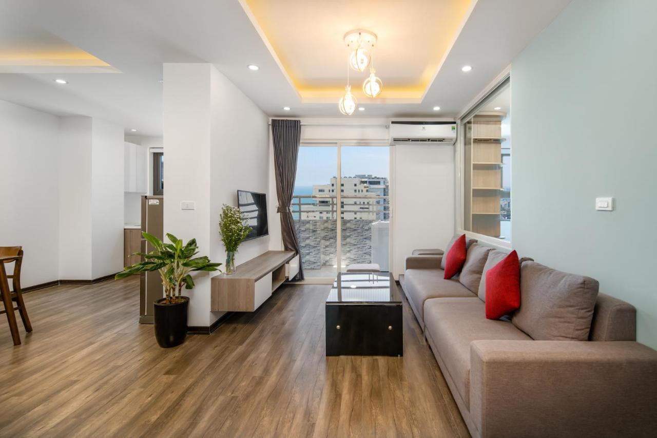Md Ocean Apartment Da Nang Bagian luar foto