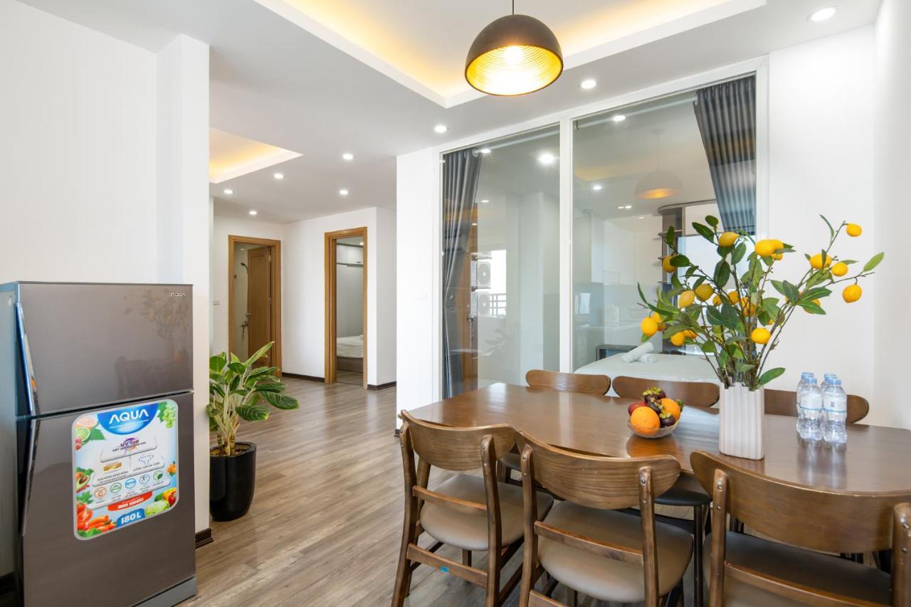 Md Ocean Apartment Da Nang Bagian luar foto