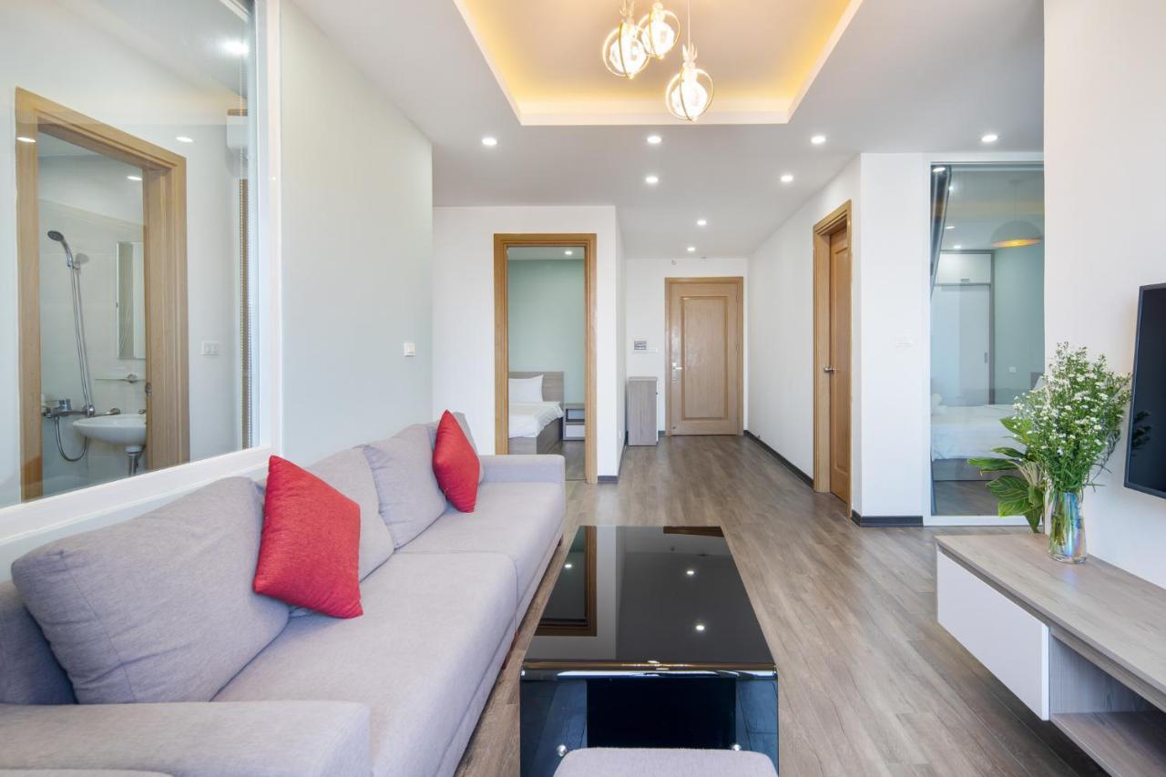 Md Ocean Apartment Da Nang Bagian luar foto