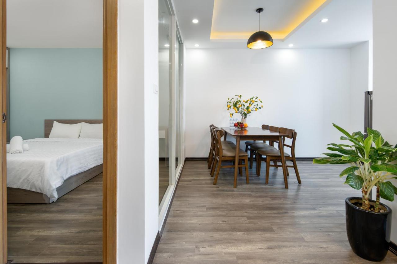 Md Ocean Apartment Da Nang Bagian luar foto
