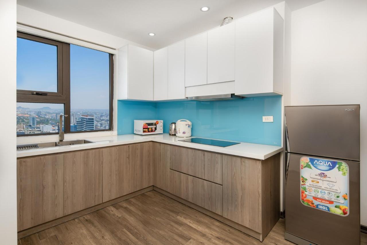 Md Ocean Apartment Da Nang Bagian luar foto