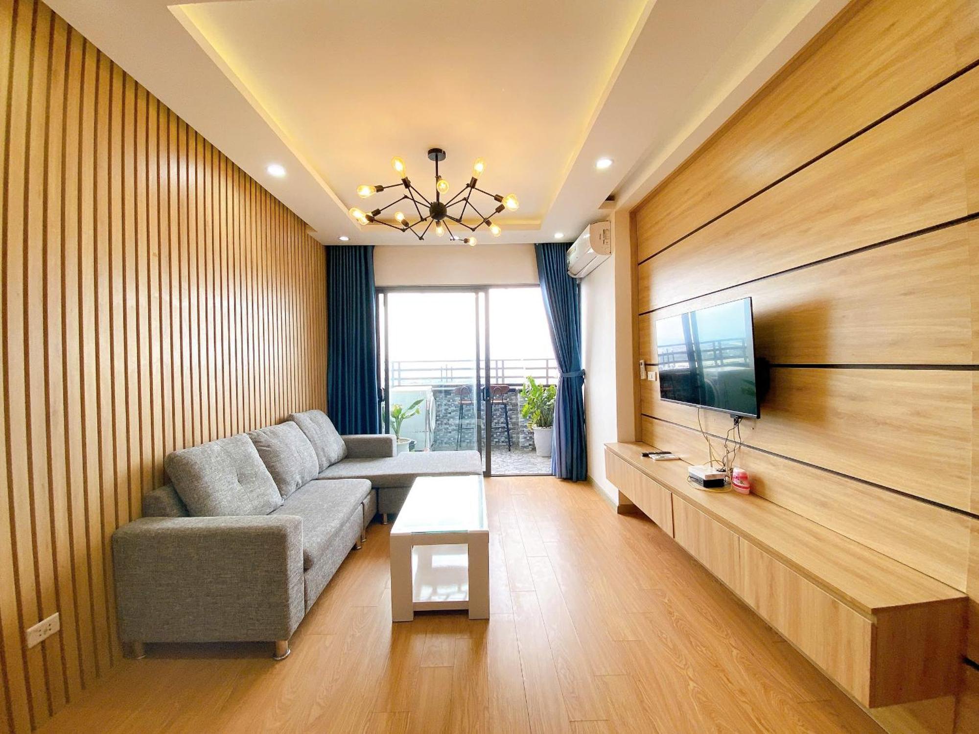 Md Ocean Apartment Da Nang Bagian luar foto