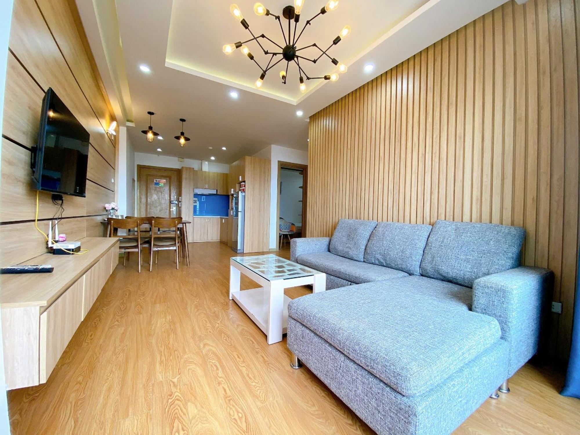 Md Ocean Apartment Da Nang Bagian luar foto