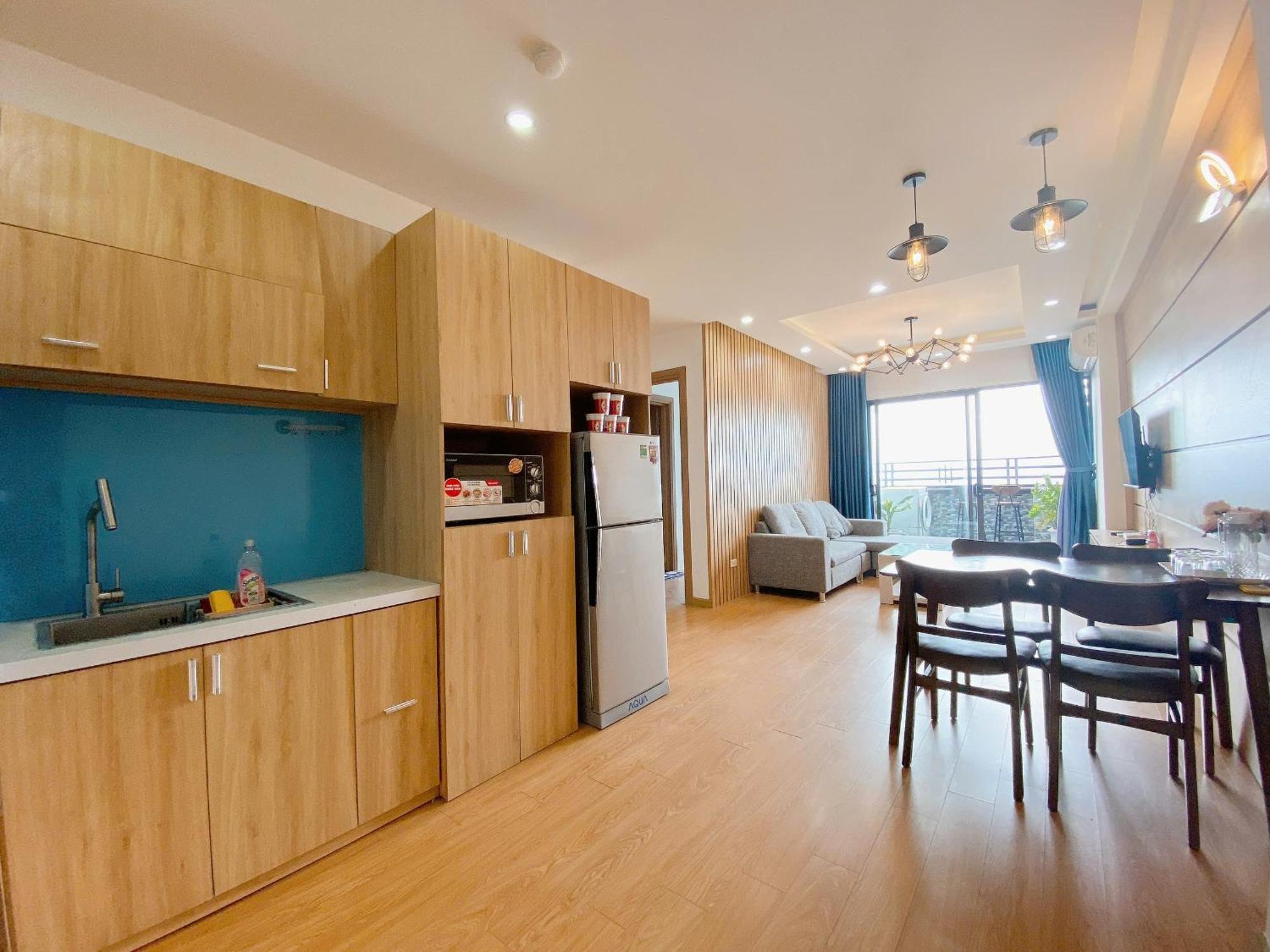 Md Ocean Apartment Da Nang Bagian luar foto