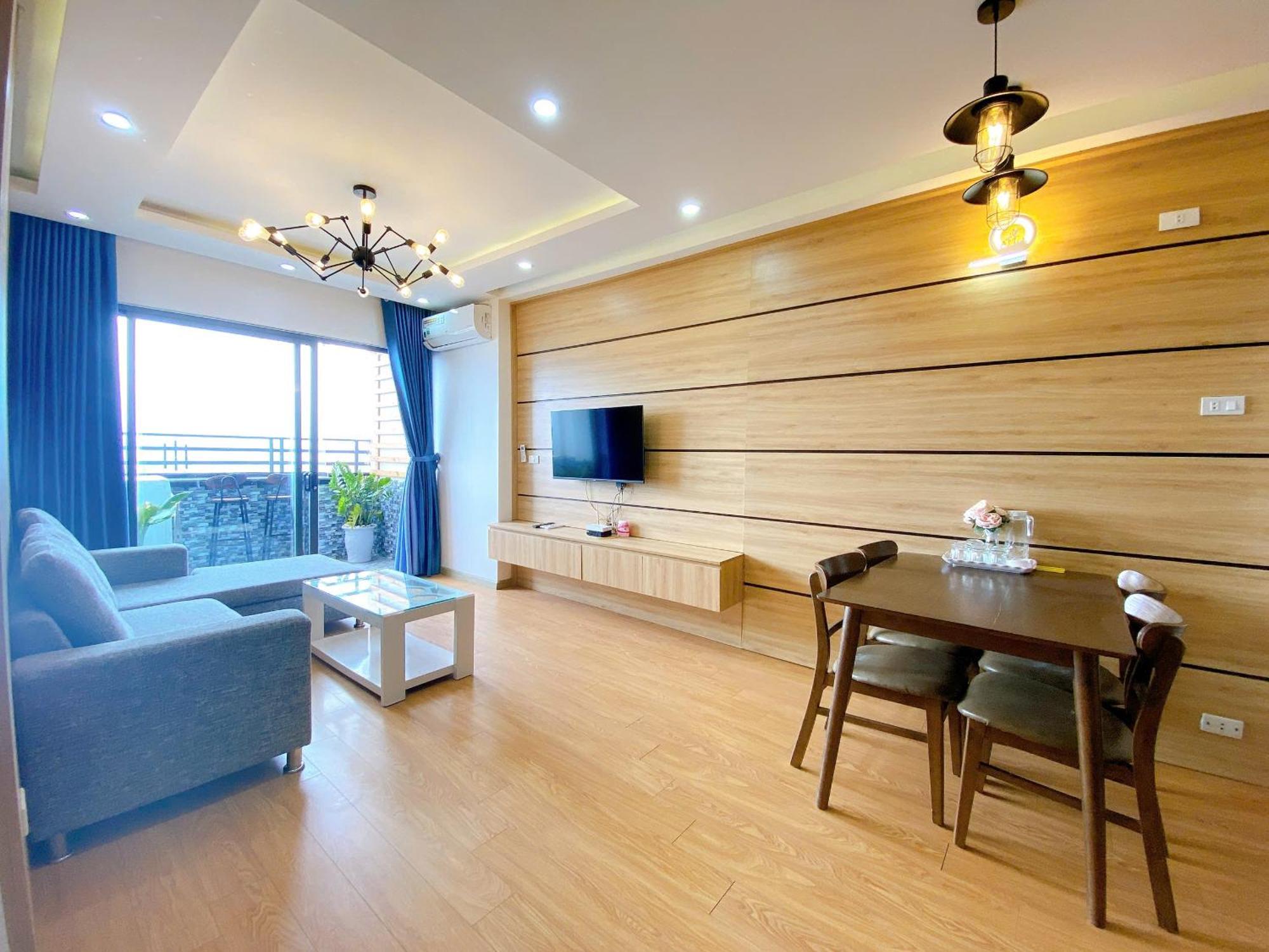 Md Ocean Apartment Da Nang Bagian luar foto