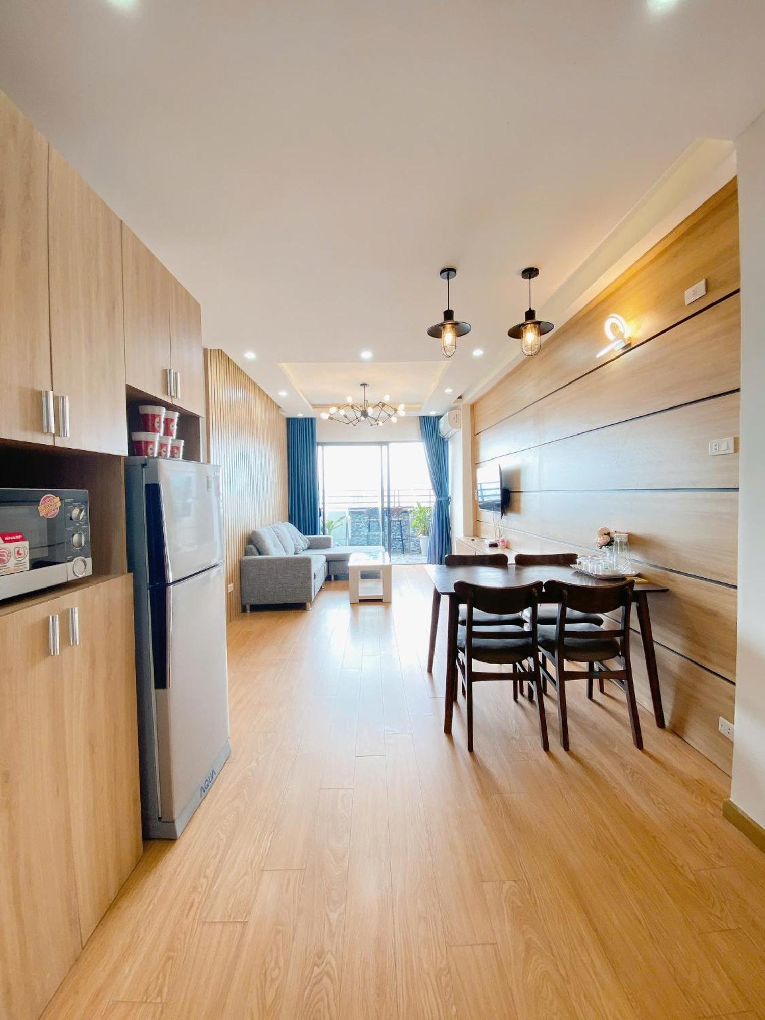 Md Ocean Apartment Da Nang Bagian luar foto