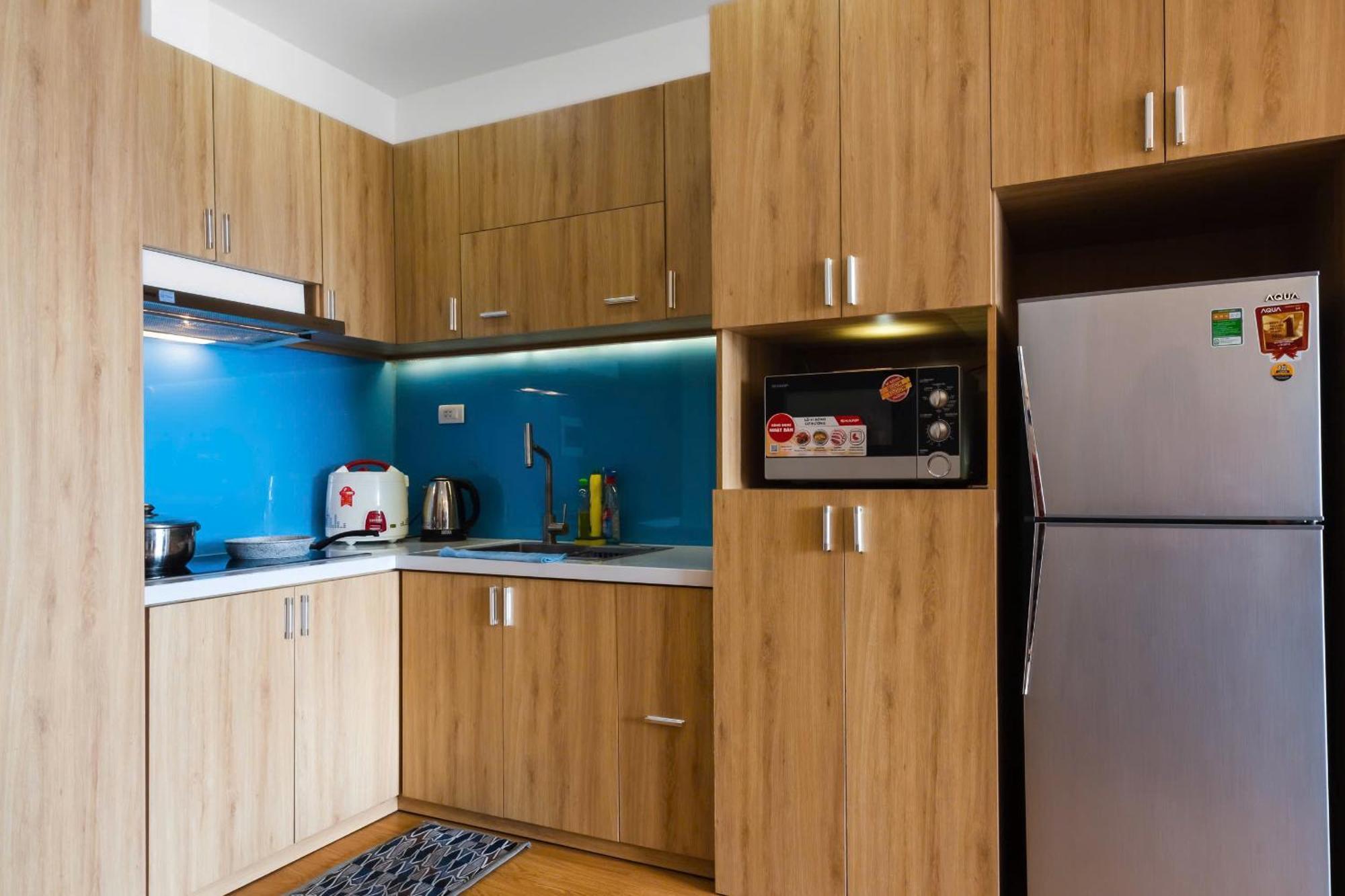 Md Ocean Apartment Da Nang Bagian luar foto