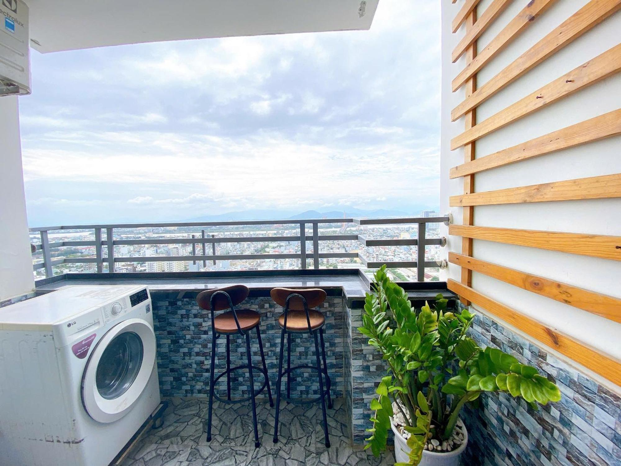 Md Ocean Apartment Da Nang Bagian luar foto