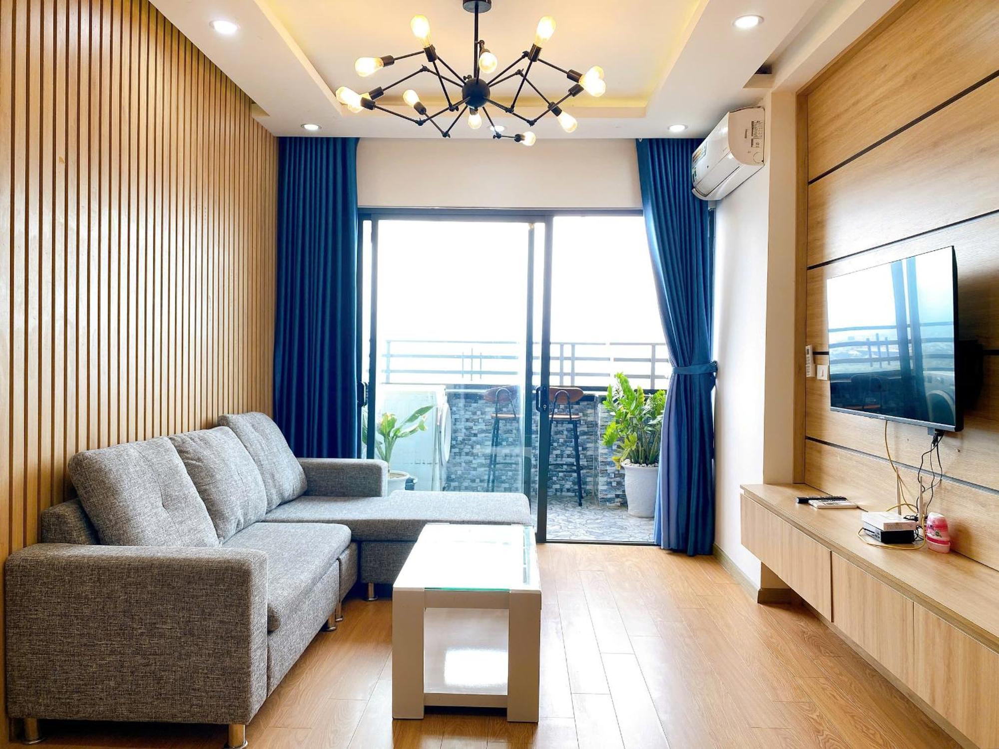 Md Ocean Apartment Da Nang Bagian luar foto
