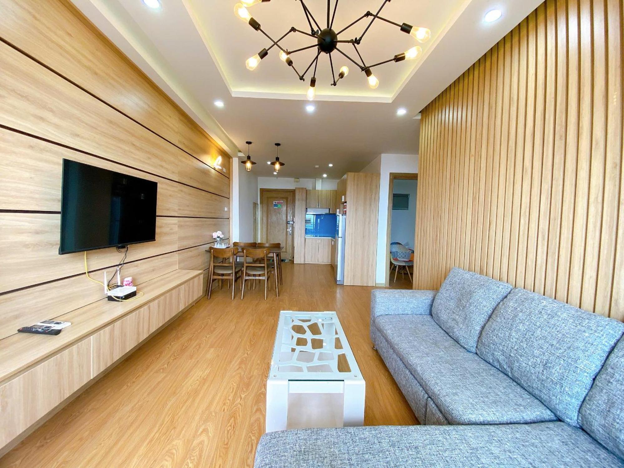 Md Ocean Apartment Da Nang Bagian luar foto